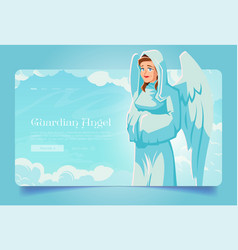 Guardian Angel Saint Archangel With Wings