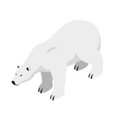 Isometric Polar Bear