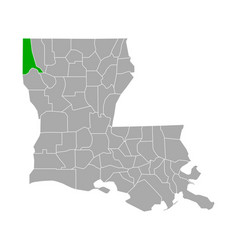 Map Caddo In Louisiana