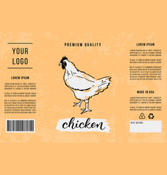 Chicken Meat Packaging Design