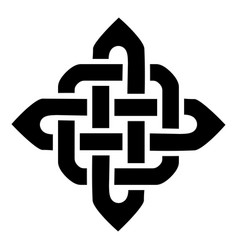 Celtic Knotted Square Type Element