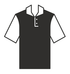 Henley Polo T Shirt Flat Icon