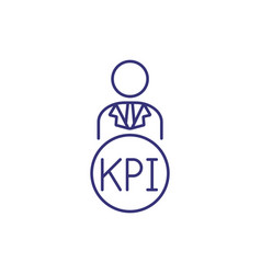 Kpi Line Icon