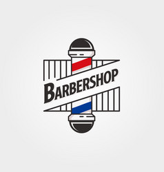 Barbershop Vintage Logo Design