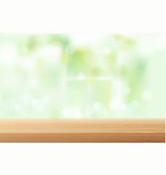 Wood Table Top Blur