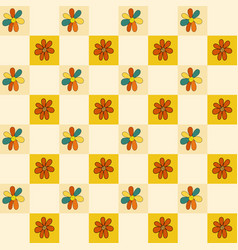 1970 S Groovy Seamless Pattern With Geometric