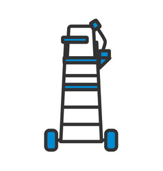 Tennis Referee Chair Tower Icon