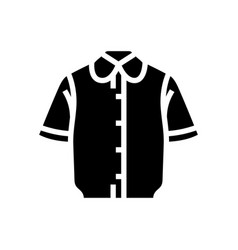 Blouse Japanese School Glyph Icon