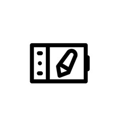 Pen Tablet Icon Computer Component Icon Outline