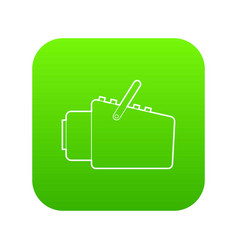 Medical Scanner Icon Green