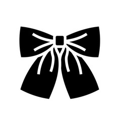 Tie Japanese School Glyph Icon