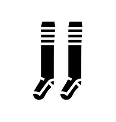 Socks Japanese School Glyph Icon