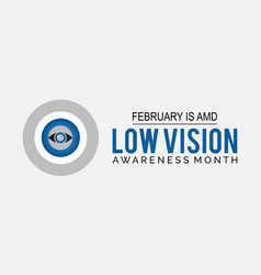 Low Vision Awareness Month Awareness Concept