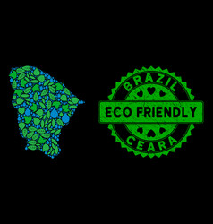 Eco Green Collage Ceara State Map And