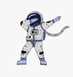 Funny Dabbing Astronaut Dabbing Cosmonaut