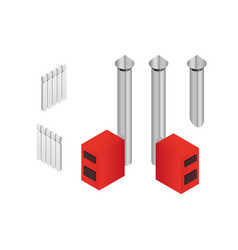 Solid Fuel Boiler In Isometry