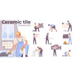 Ceramic Tile Set