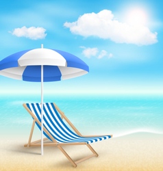 Beach Chair Umbrella Vector Images Over 2 400 Beach With Sun Umbrella Chair And Vector