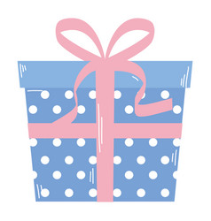 Dotted Gift Box Present