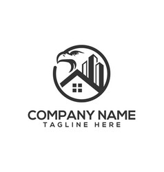 Eagle Home Property Housing Logo Design