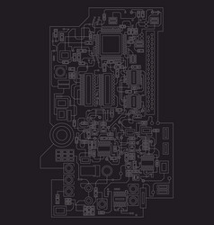 Digital Technology Printed Circuit Board