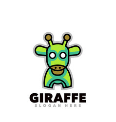 Giraffe Nature Mascot