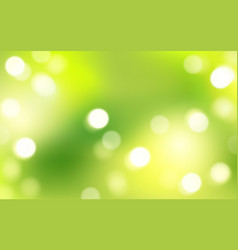 Nature Green Bokeh Soft Light Abstract Background