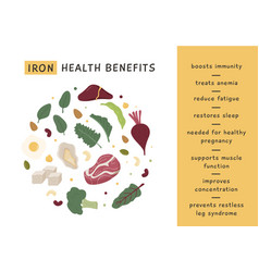 Iron Rich Food Sources And Health Benefits