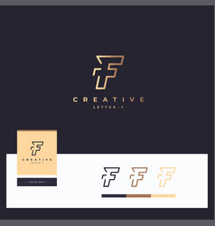 Letter F Logotype