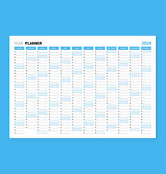 Planner Calendar For 2024 Year Wall Organizer