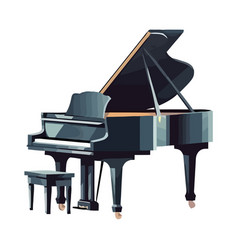 Classical Grand Piano With Elegance