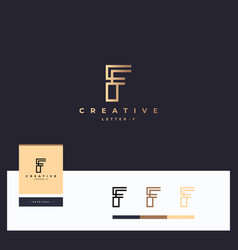 Letter F Logotype