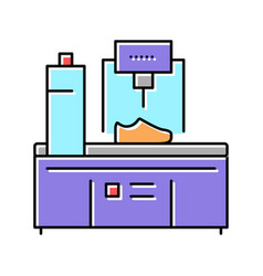 Shoes Making Equipment Color Icon