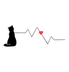 Cat And Heart