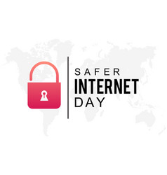 Safer Internet Day Cyber Security Concept