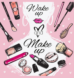 Make Up Cosmetic Poster