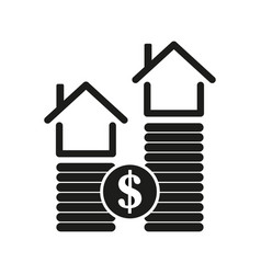 Real Estate Investment Concept House Value Symbol