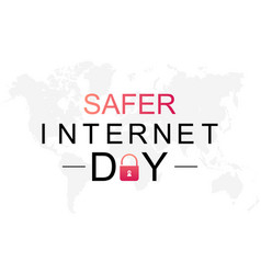 Safer Internet Day Cyber Security Concept