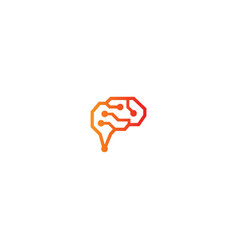 Brain Idea Connect Technology Logo