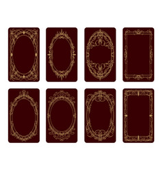 Tarot Card Template Set