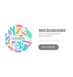 Microbiome Website Landing Page Template