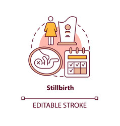 Stillbirth Concept Icon