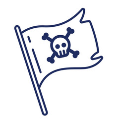 Stroke Pirate Flag