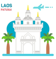 Flat Design Patuxai