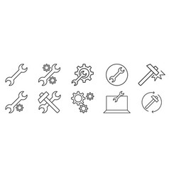 Repair Line Icons