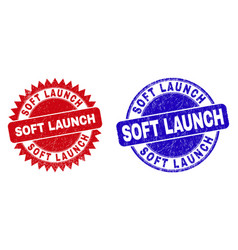 Soft Launch Round And Rosette Stamp Seals