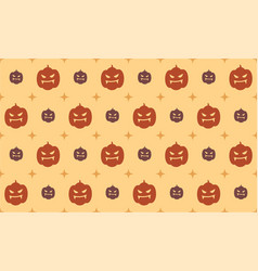 Halloween Seamless Jack Olantern Pattern