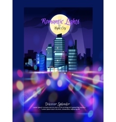 City Nightscape Poster