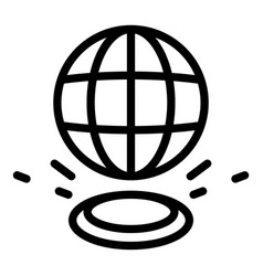 Global Integrity Icon Outline Brand