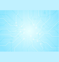 Light Blue Circuit Board Chip Technology